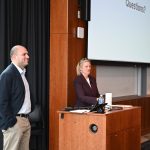 John Garnetti and Sara Braas