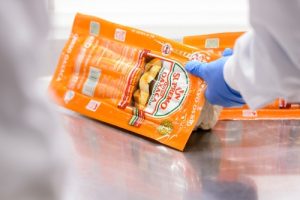 Completed cheese is ready to be packaged at Chula Vista Cheese Co. Photo: Jeff Miller