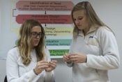 Emma Pappano and Zoe Schmanski