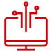 connected technology icon